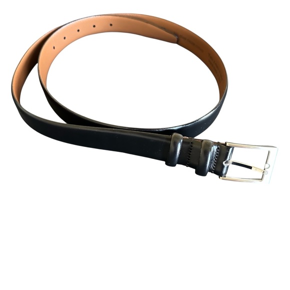 Other - Black Full Grain Italian Leather Belt